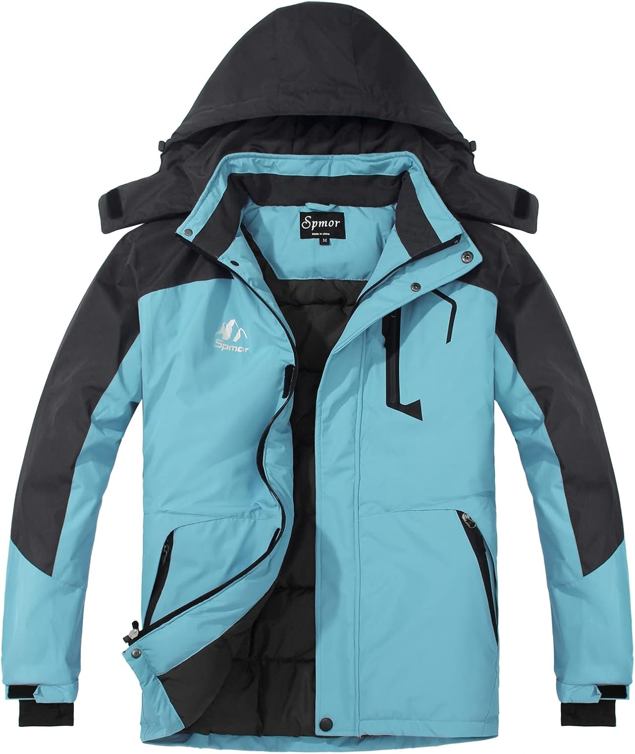 Spmor Men's Waterproof Ski Jacket ~ Stay Warm & Dry!