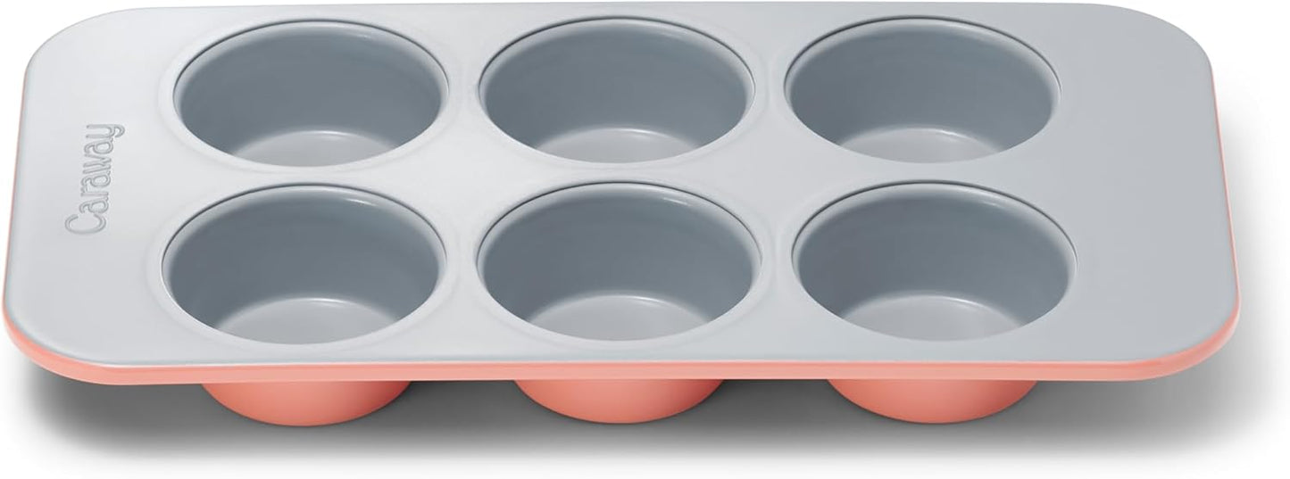 Caraway Nonstick Ceramic Muffin Pan for Healthy Baking Needs