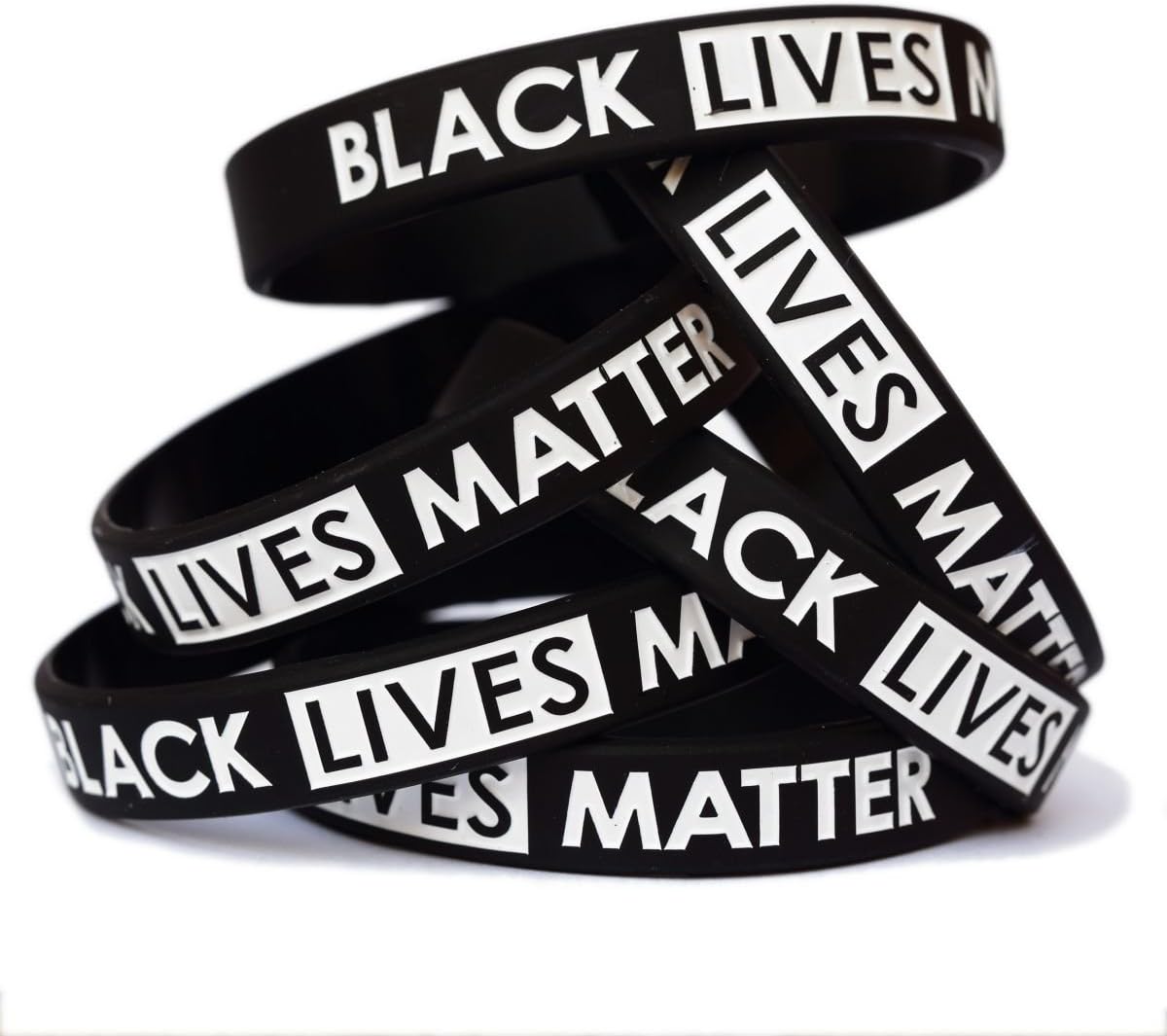 Black Lives Matter Wristbands - Support Local Communities Boldly