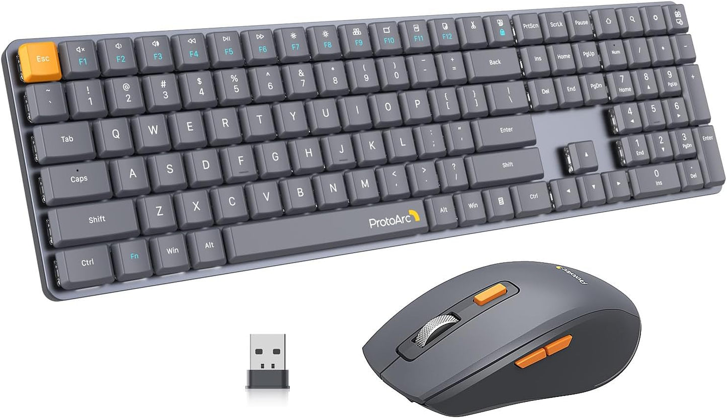 MECH KM200: Wireless Rechargeable Keyboard Mouse