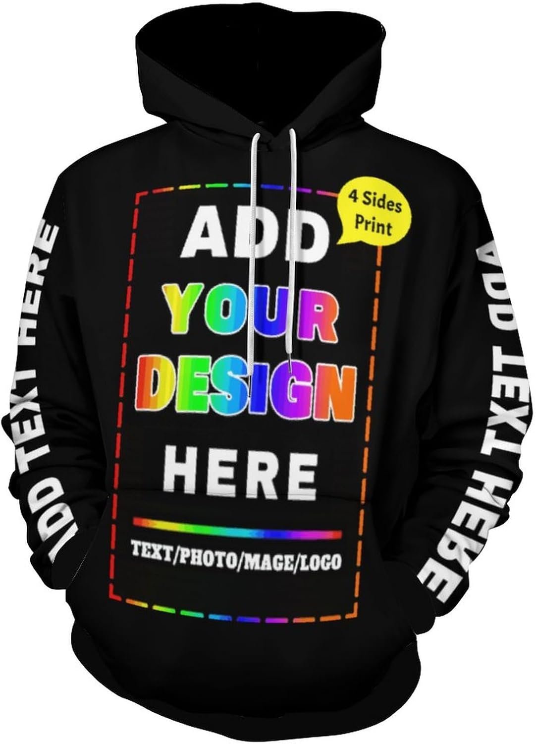 Personalized Custom Hoodies - Design Your Own!