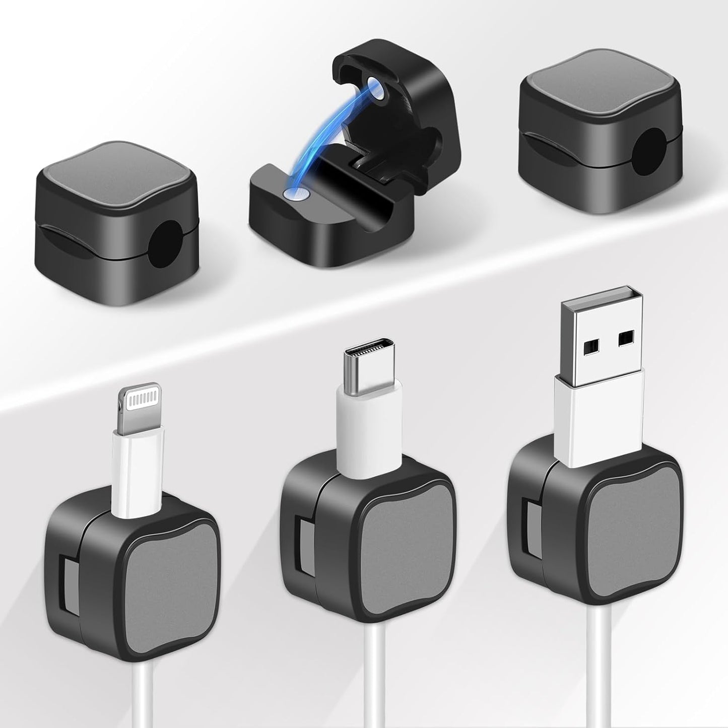 Organize Cables Effortlessly with Wiwaplex 6-Pack