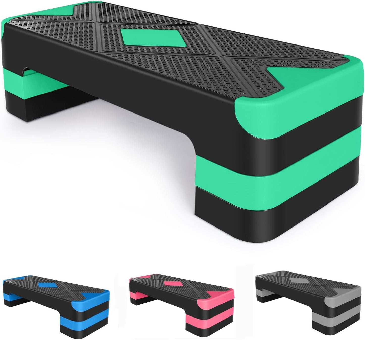 Adjustable Aerobic Stepper Fitness Platform for Health Training