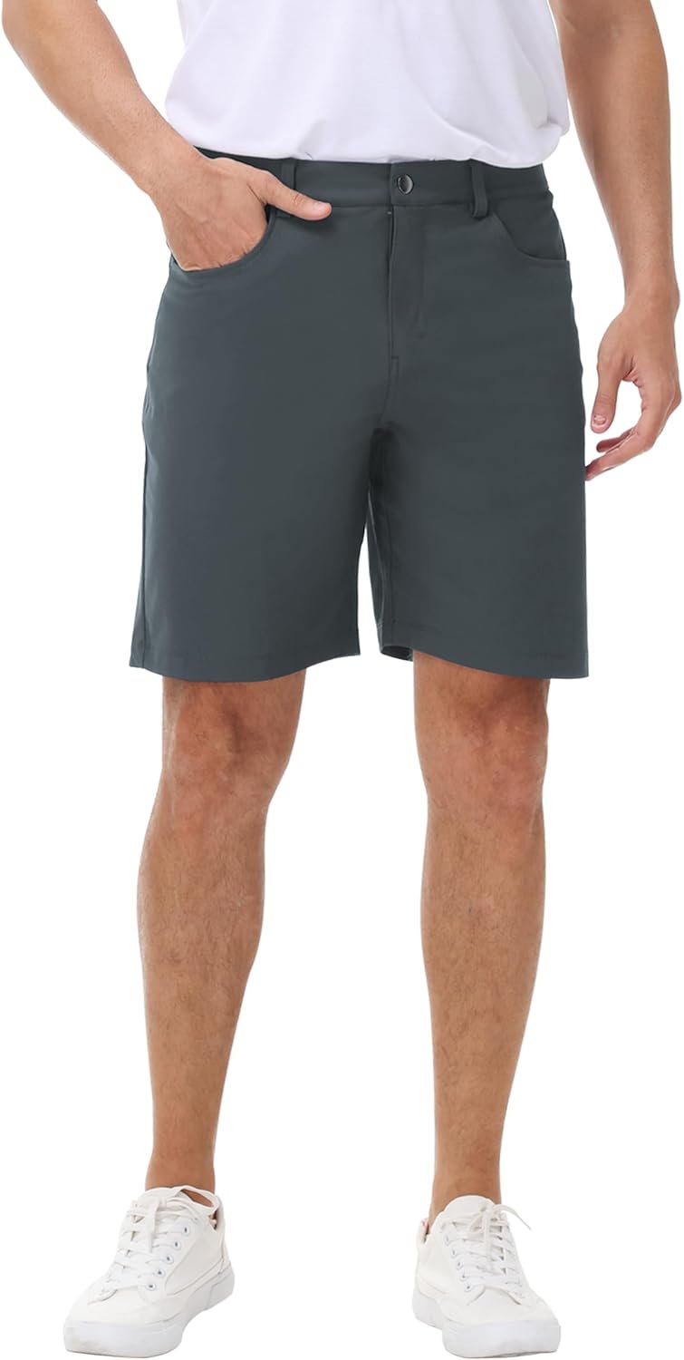 Quick Dry Golf Shorts for Men - Lightweight & Stretchy!