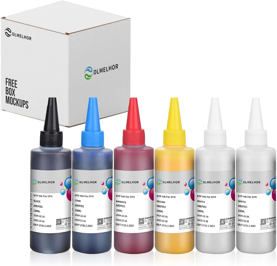 Vibrant DTF Ink Refill for All Printers!