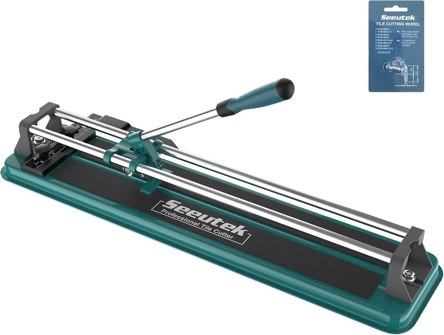 Seeutek Manual Tile Cutter for Precise Ceramic and Porcelain Cuts