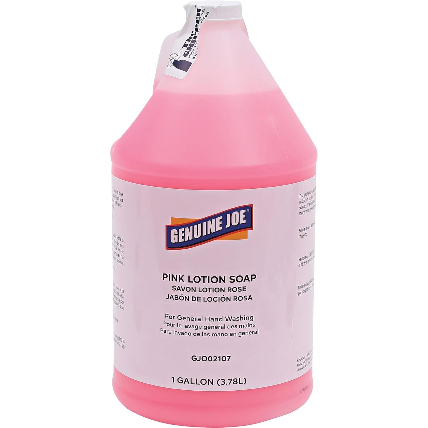 Genuine Joe Pink Lotion Hand Soap Refill for Daily Use