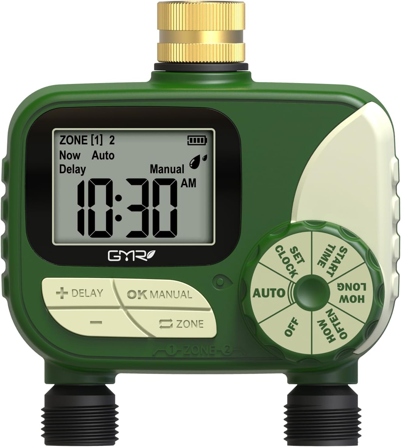 GMR Hose Timers for Watering with Programmable Dual Zones