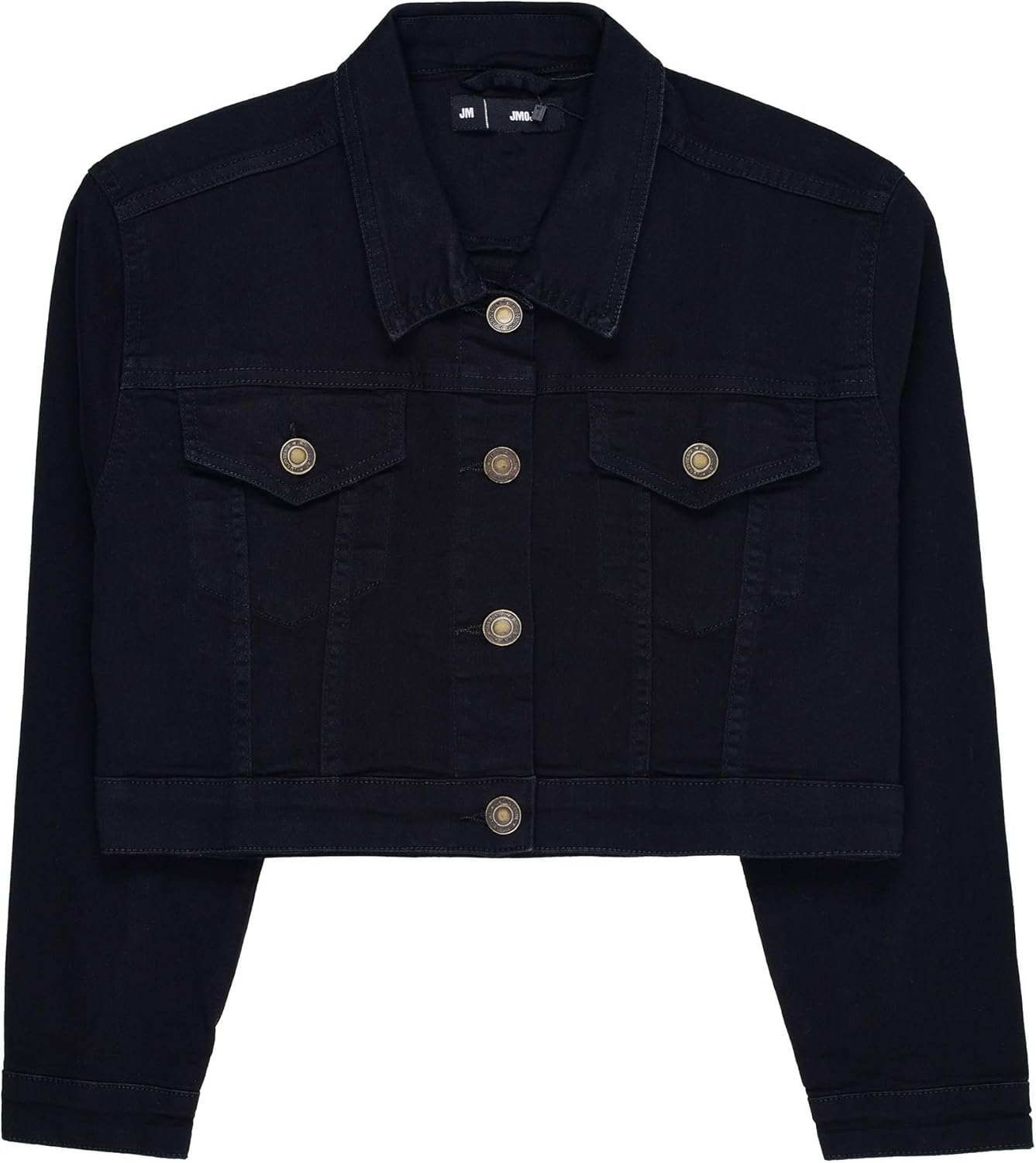 Cropped Denim Jacket for Women by JMOJO - Trendy & Stylish