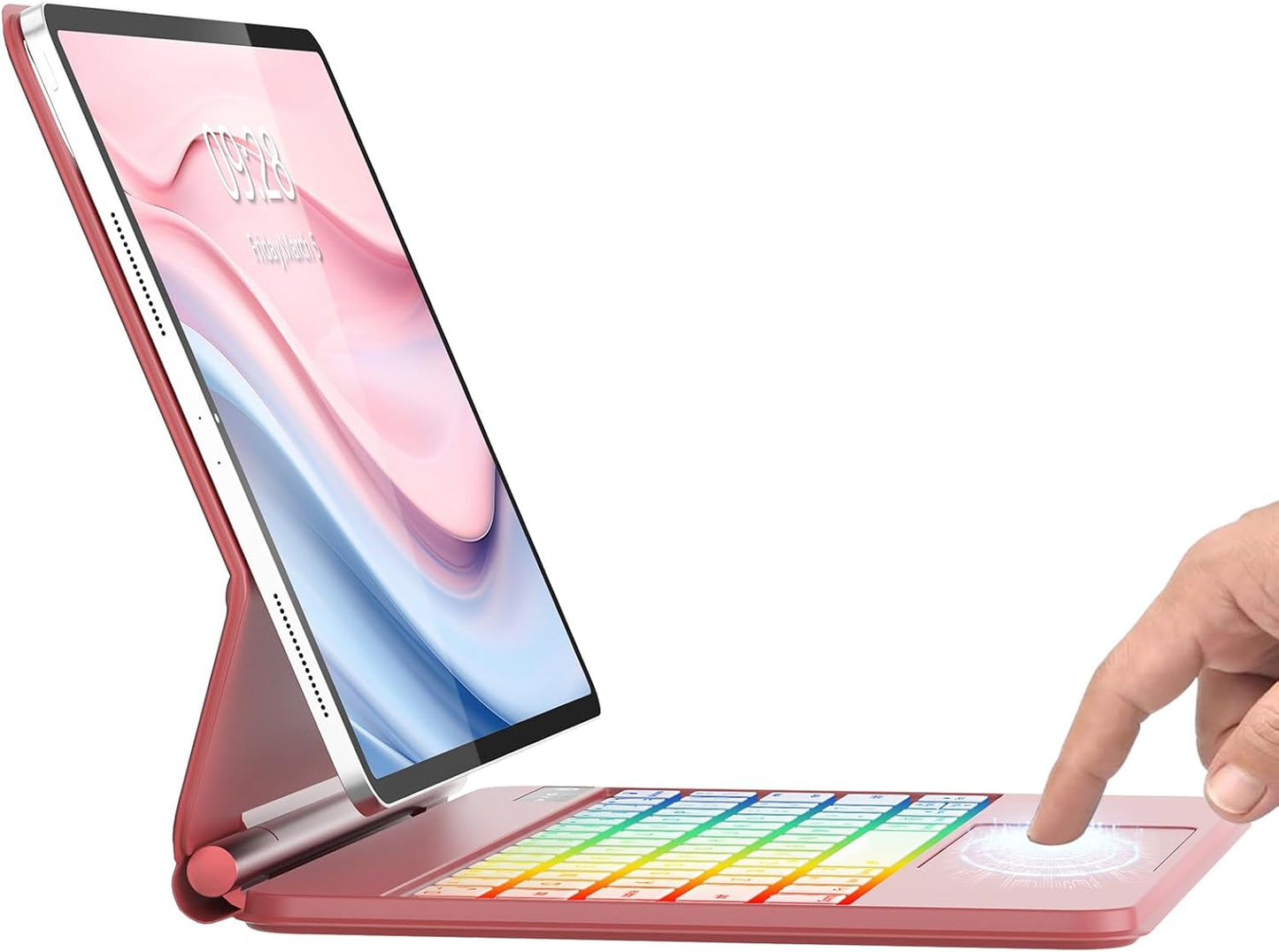 Ultimate iPad Keyboard Case: Cantilever Stand, Trackpad!