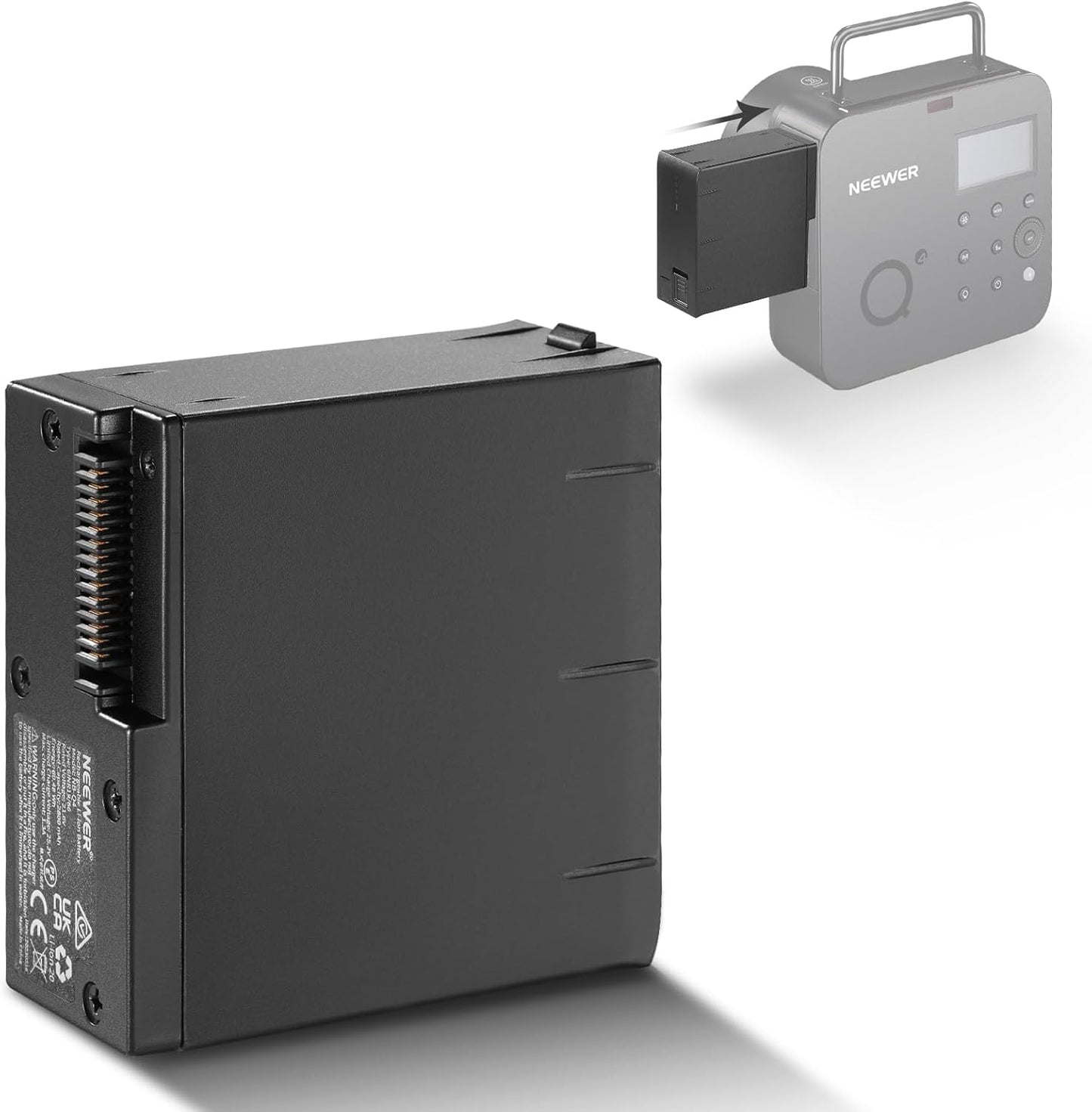 NEEWER Q4 Battery Pack for Studio Flash Strobe Light Use