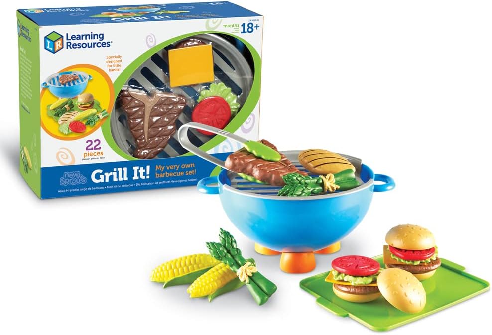 Learning Resources New Sprouts Grill It! Barbecue Set for Kids