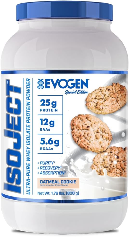 Evogen Isoject Whey Protein Isolate for Enhanced Recovery