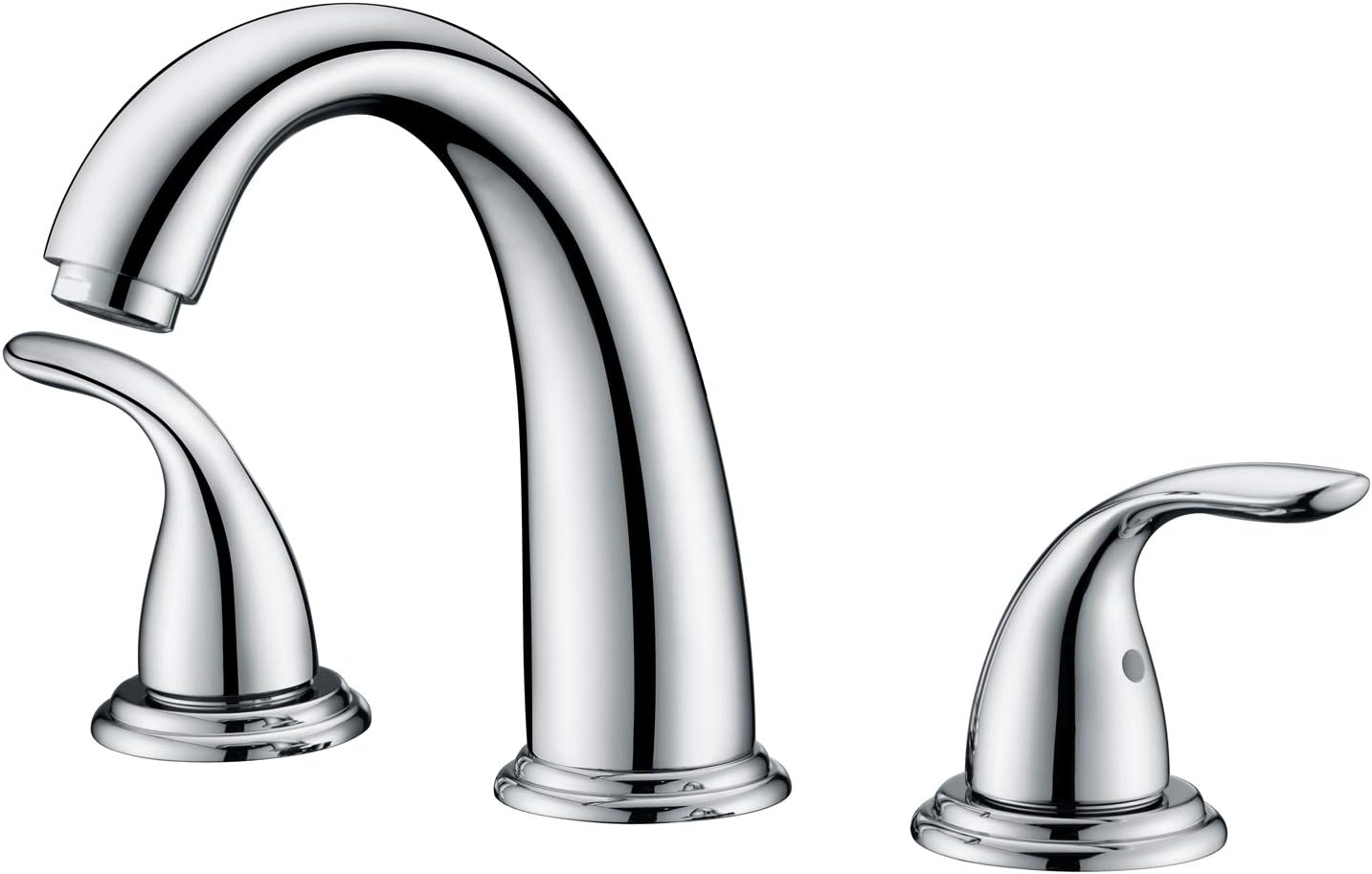 High Flow 2 Handle Widespread Roman Tub Faucet for Luxury Baths