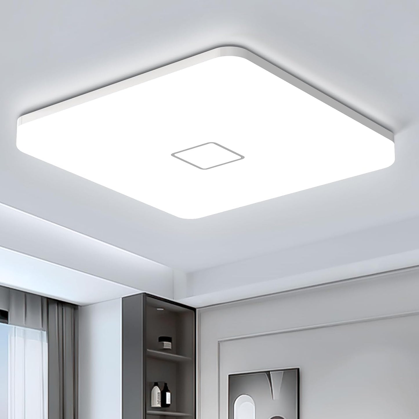 Airand 5000K LED Ceiling Light Flush Mount for Bright Spaces