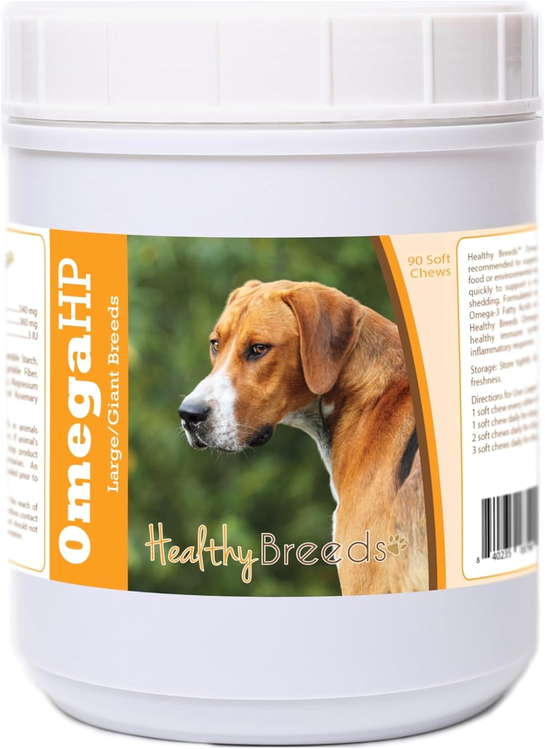 Healthy Breeds English Foxhound Omega HP Fatty Acid Chews
