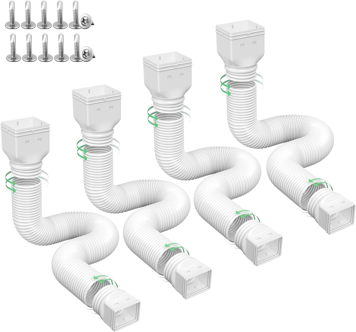Rain Gutter Downspout Extensions for Effective Drainage Solutions