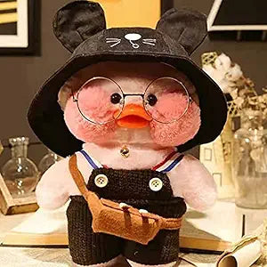 Pink Duck Stuffed Animal Toys for Kids and Girls - Soft Plush Doll