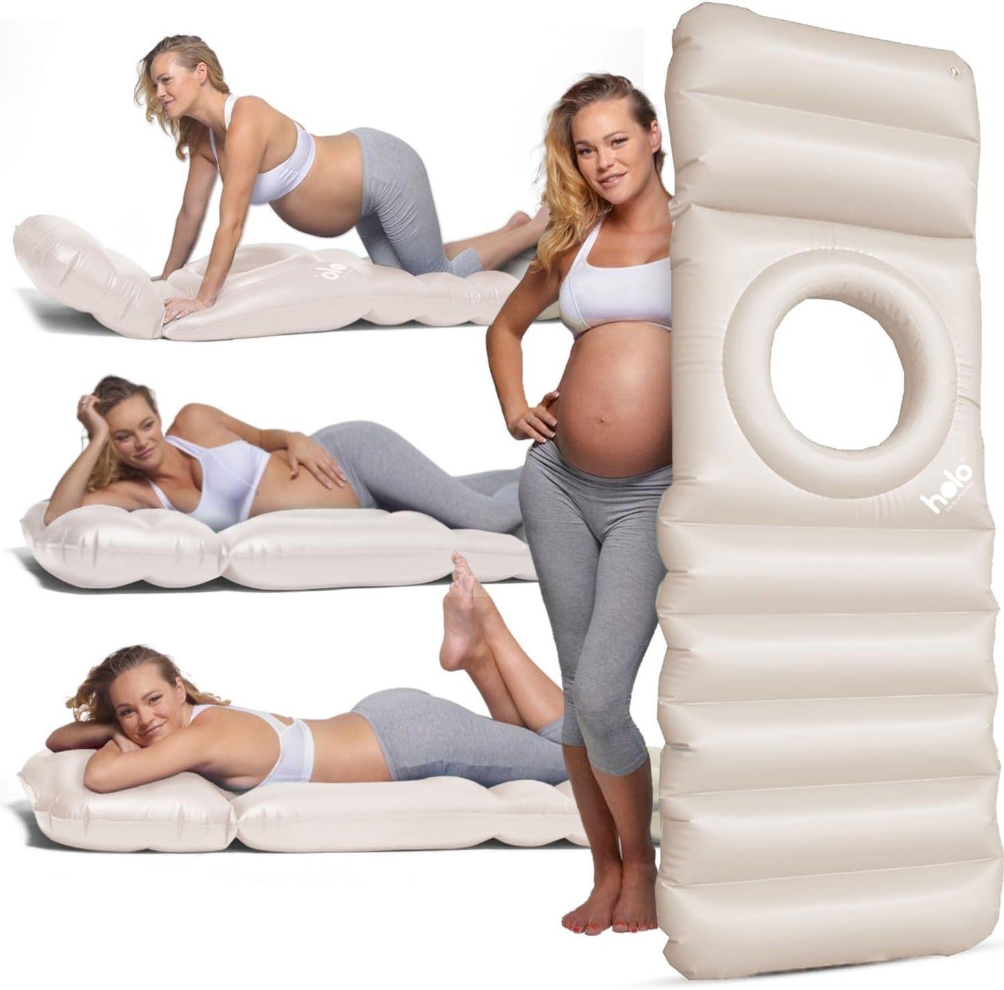 HOLO Inflatable Pregnancy Pillow for Ultimate Comfort & Support