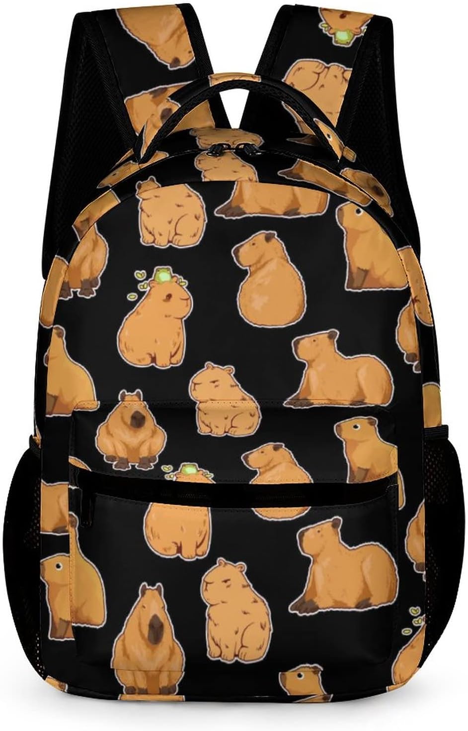 Capybara Backpack Gift for Kids Stylish School Bag Travel Use