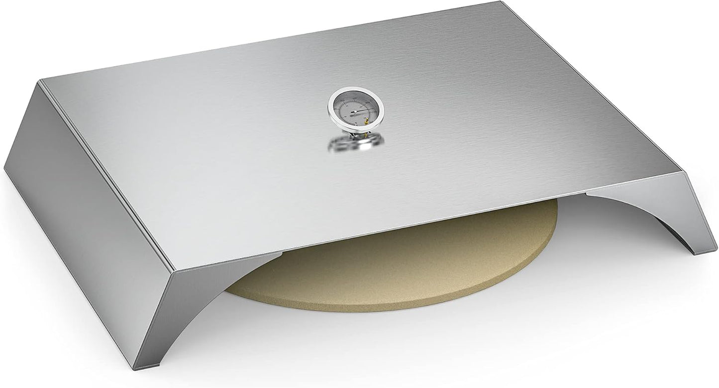 Skyflame Universal Stainless Steel Pizza Oven Kit for Grills