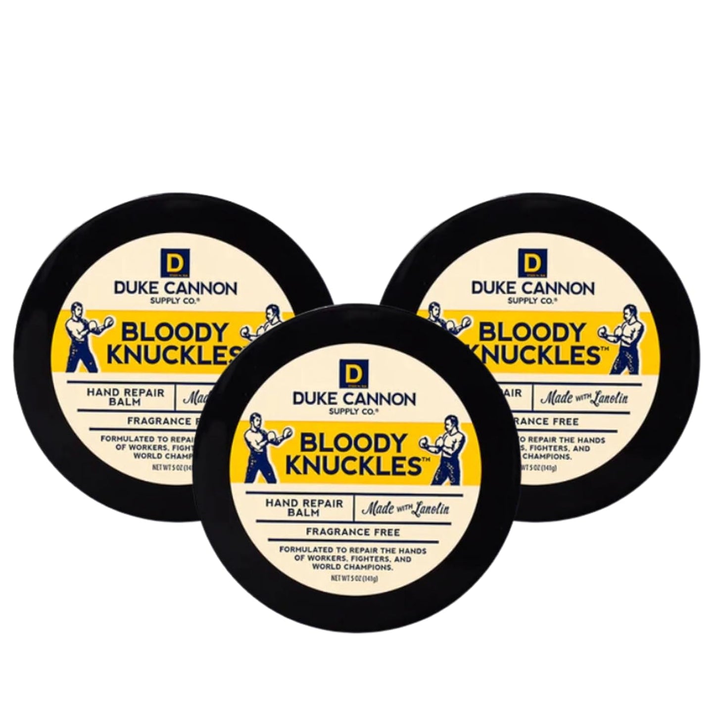 Duke Cannon Bloody Knuckles Hand Repair Balm for Tough Hands
