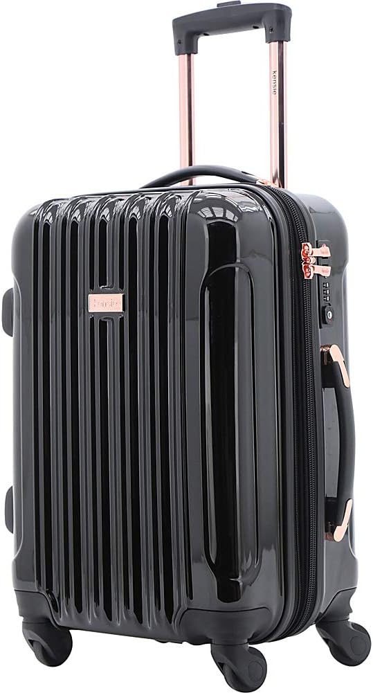 kensie 20 Alma Carry-On TSA-Lock Spinner Luggage for Travel