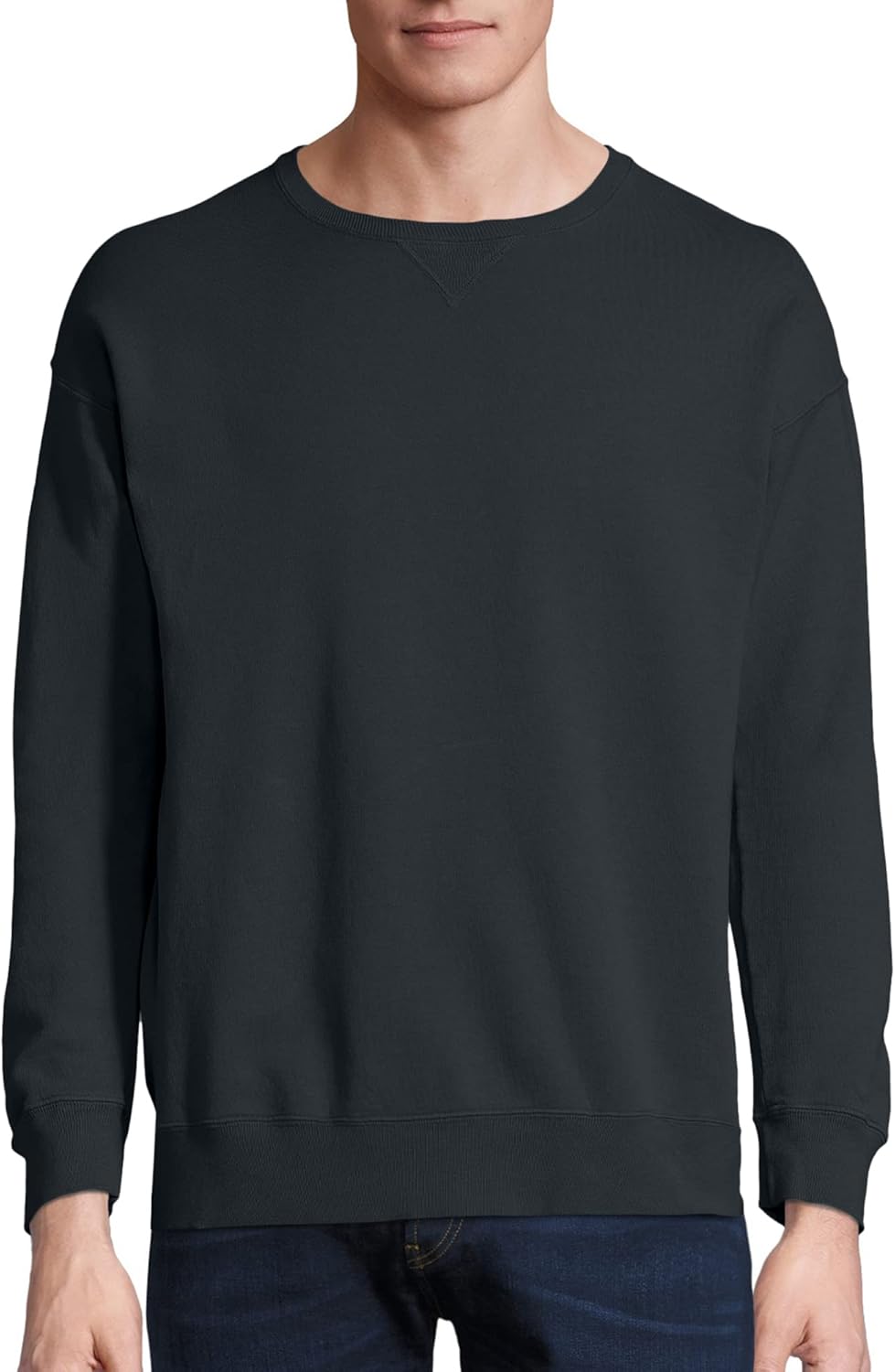 Hanes Garment Dyed Fleece Crewneck: Ultimate Comfort