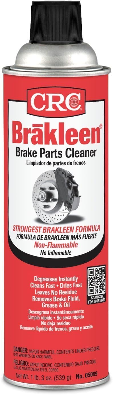 CRC Brakleen Brake Parts Cleaner - Essential for Car Maintenance