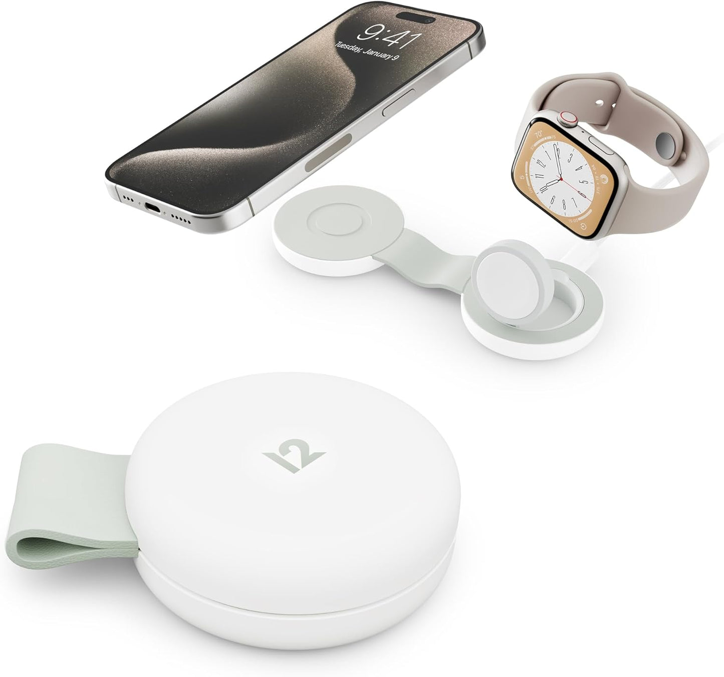 Butterfly SE 2-in-1 Compact Foldable Wireless Travel Charger