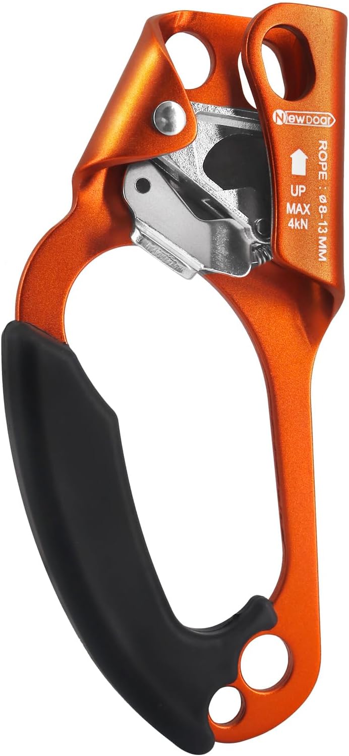 NewDoar UIAA Certified Hand Ascender for Climbing and Rappelling