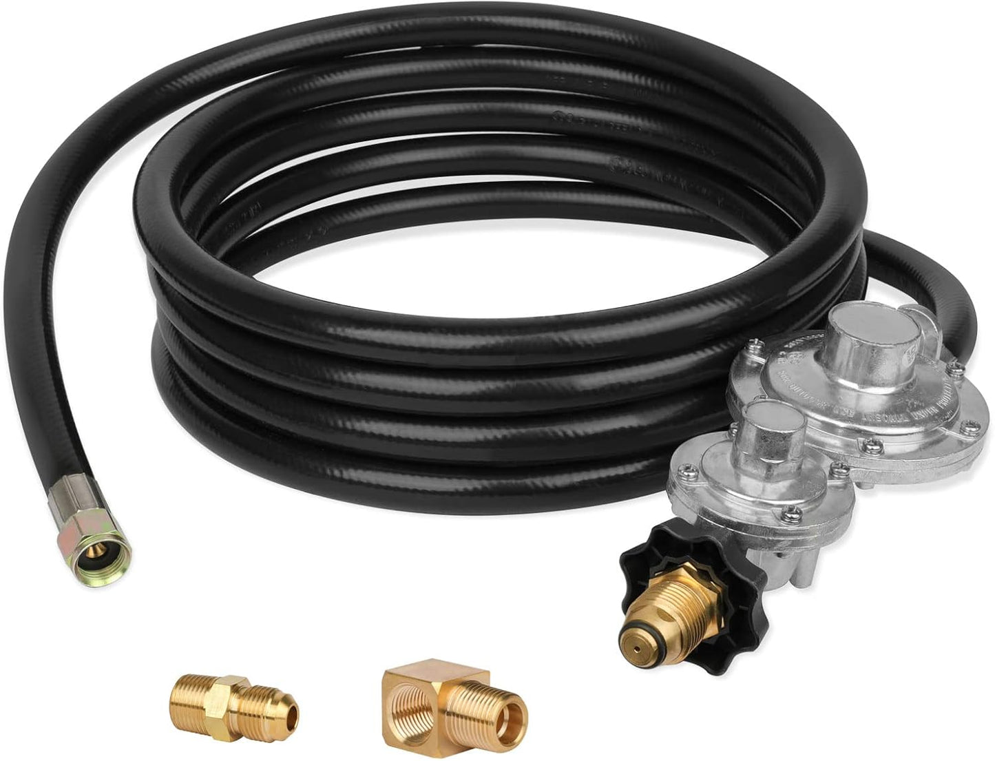 12FT Propane Hose & Regulator for Big Buddy Heaters