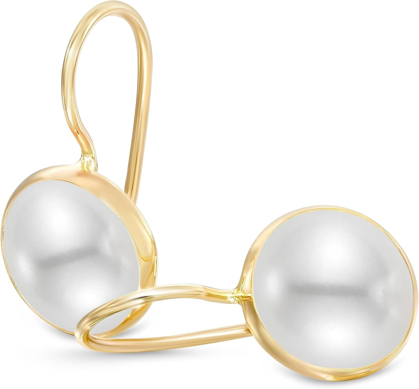 14k Solid Yellow Gold Gemstone Earrings for Every Occasion