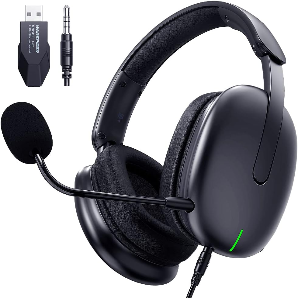 TA82 Wireless Gaming Headset with 7.1 Surround Sound Experience
