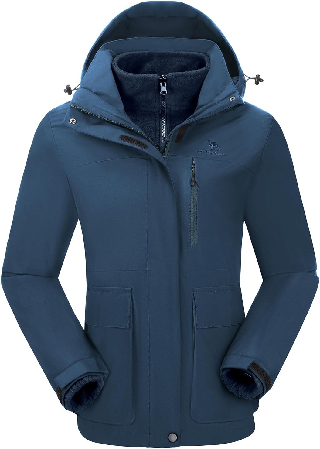 CAMELSPORTS 3-in-1 Ski Jacket - Winter Warmth On-the-Go