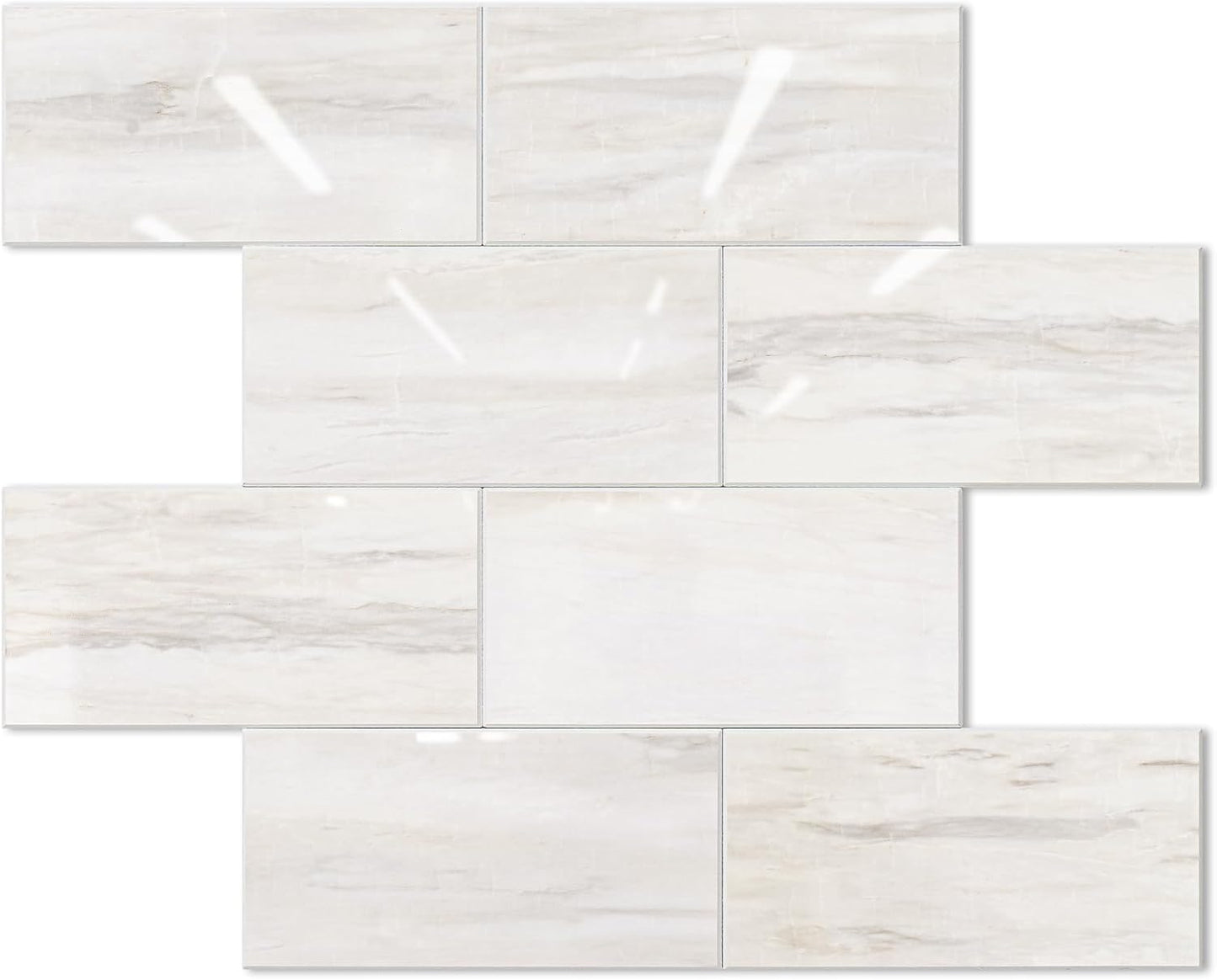 STICKGOO Subway Tile Peel and Stick Backsplash for Easy DIY