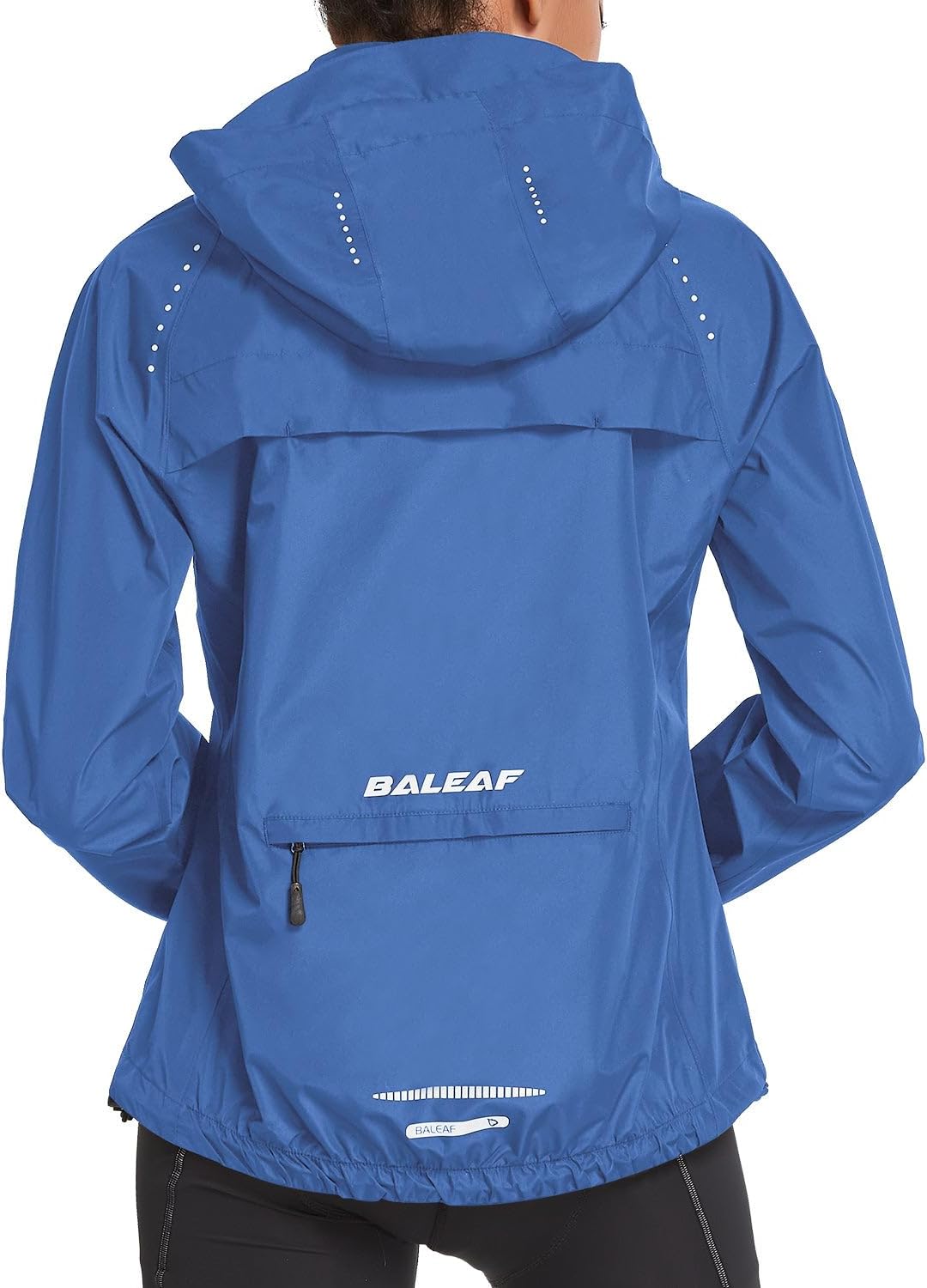 Baleaf Women's Waterproof Rain Jacket for Running and Cycling
