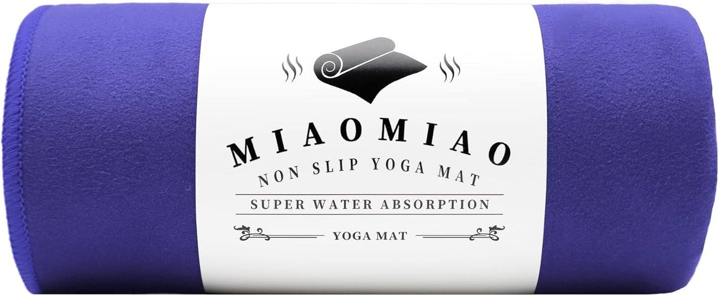 MIAOMIAO Non-Slip Hot Yoga Towel Set - Injury-Free Yoga