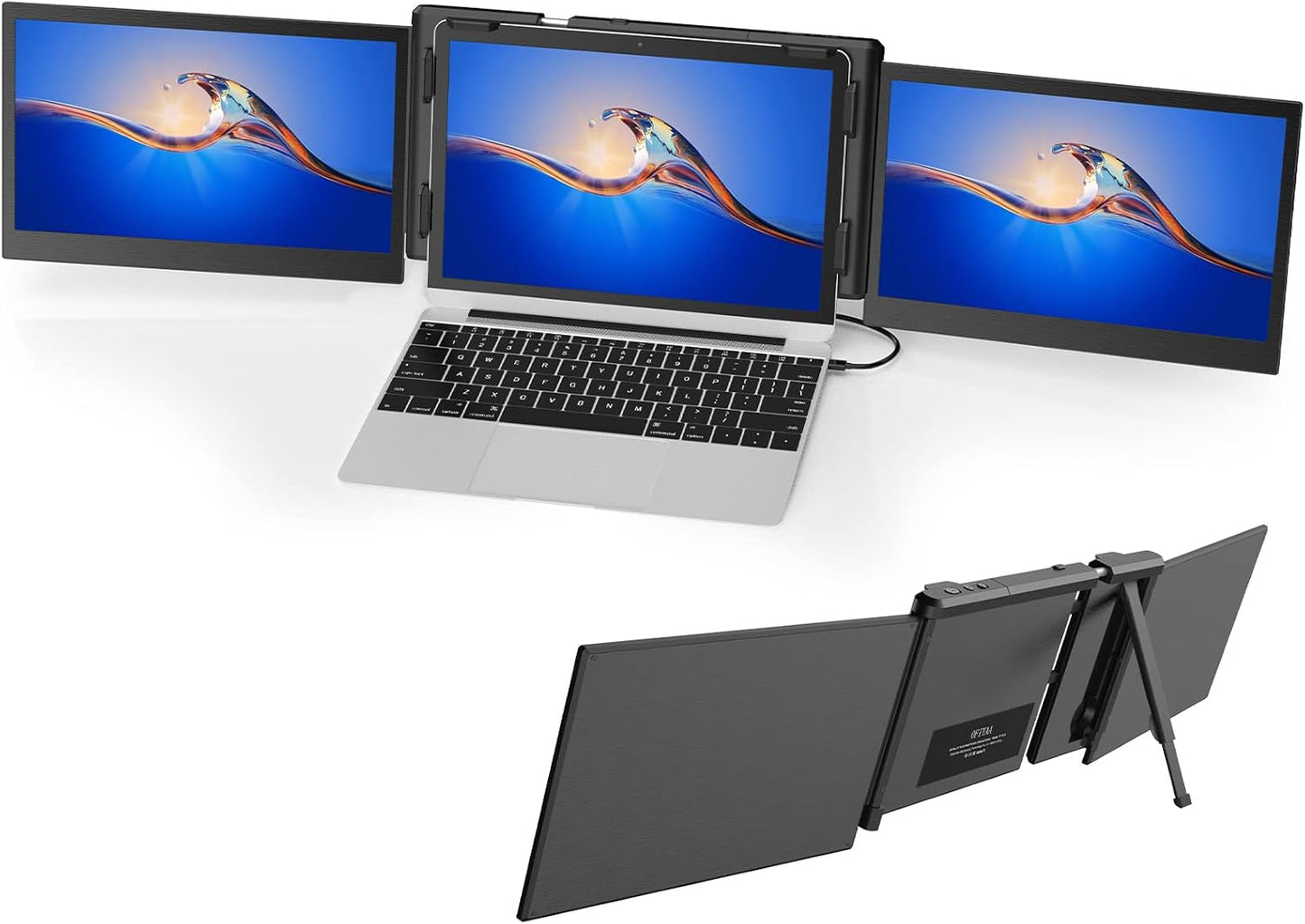 BQAA 13.3 Portable Dual Monitor for Ultimate Laptop Screen Extension