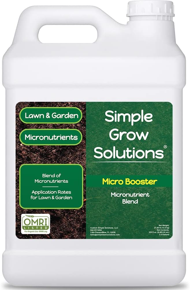 Micronutrient Booster for Plants and Turf - Liquid Fertilizer