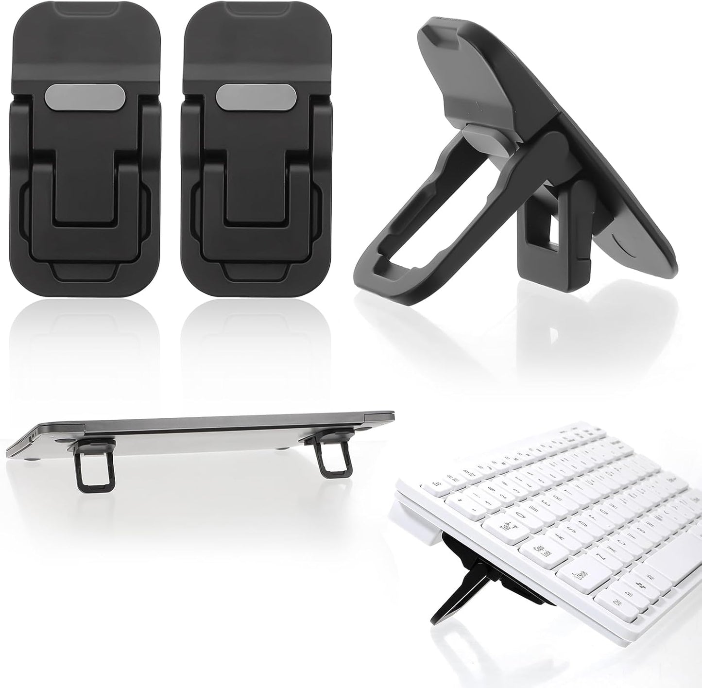 Adjustable Dual Angle Keyboard Stand - Ergonomic Typing Solution!