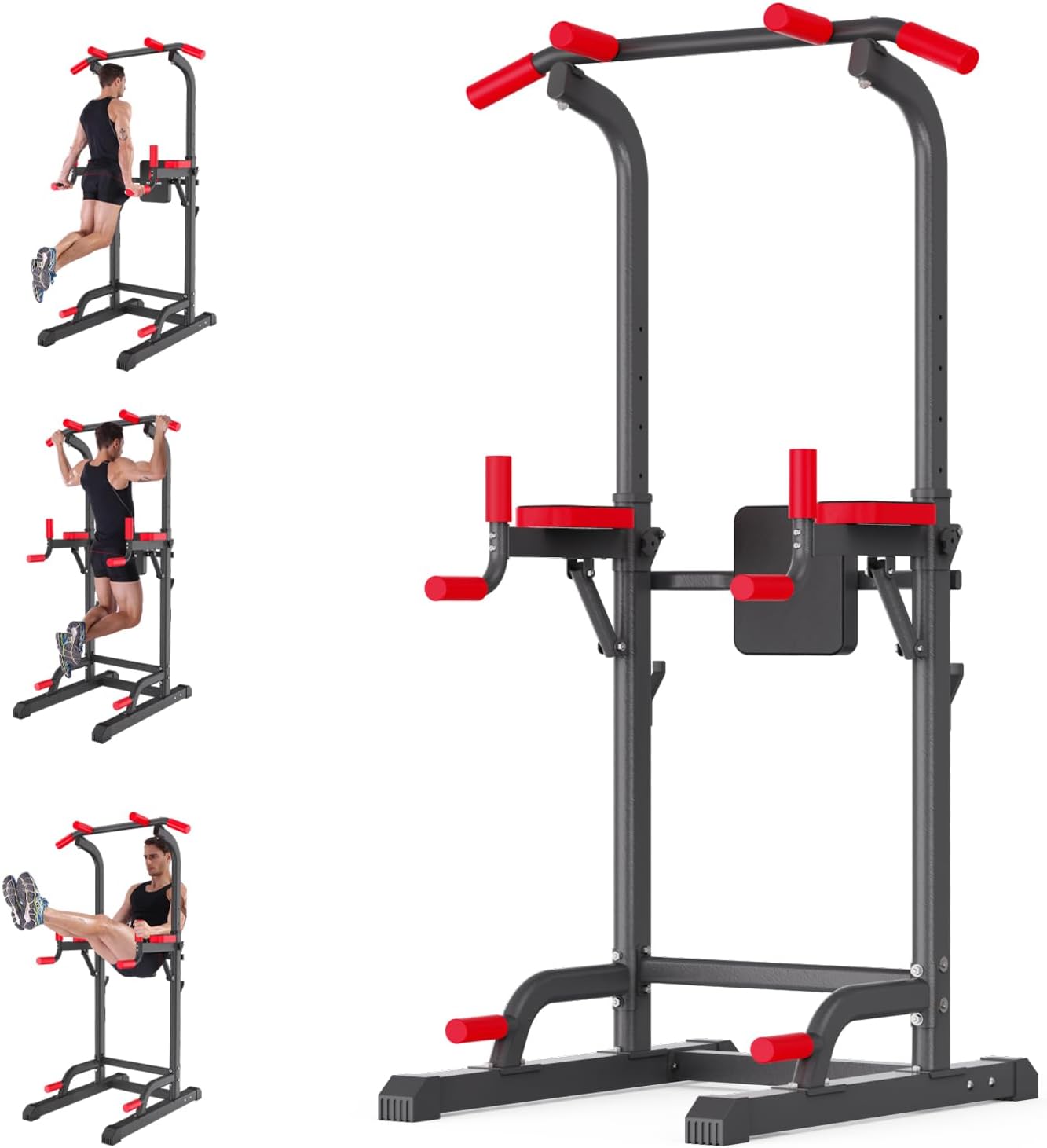 K KiNGKANG Power Tower Dip Station for Home Gym Muscle Building