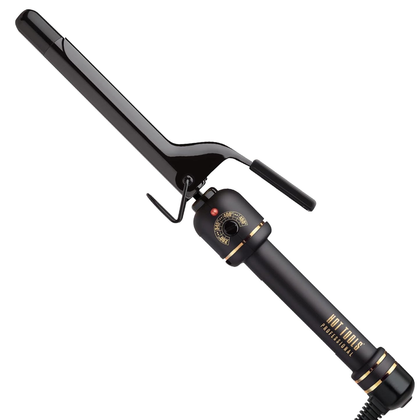 HOT TOOLS Pro Artist Black Gold Curling Iron for Perfect Curls