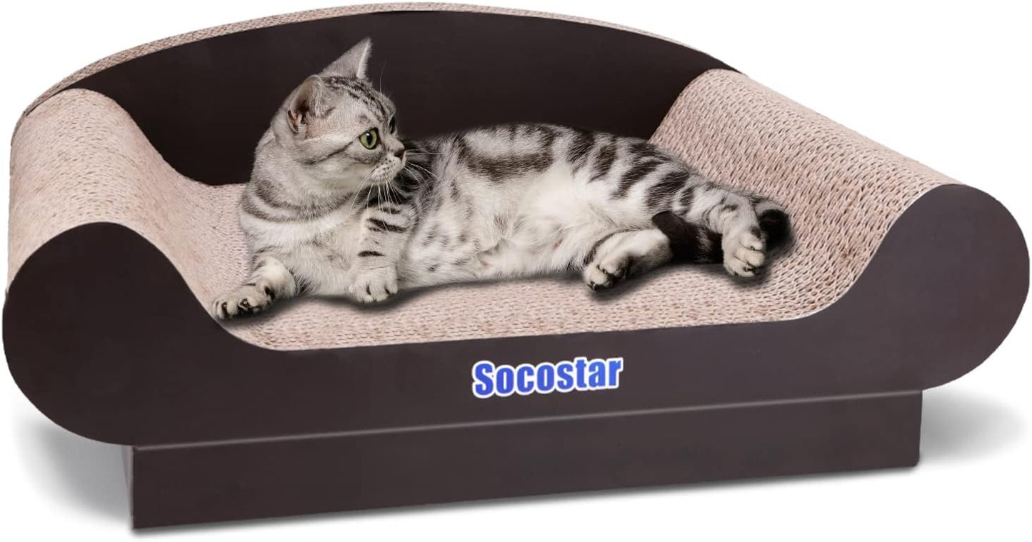 Cat Couch Bed Pad for Indoor Cats - Durable Scratch Sofa