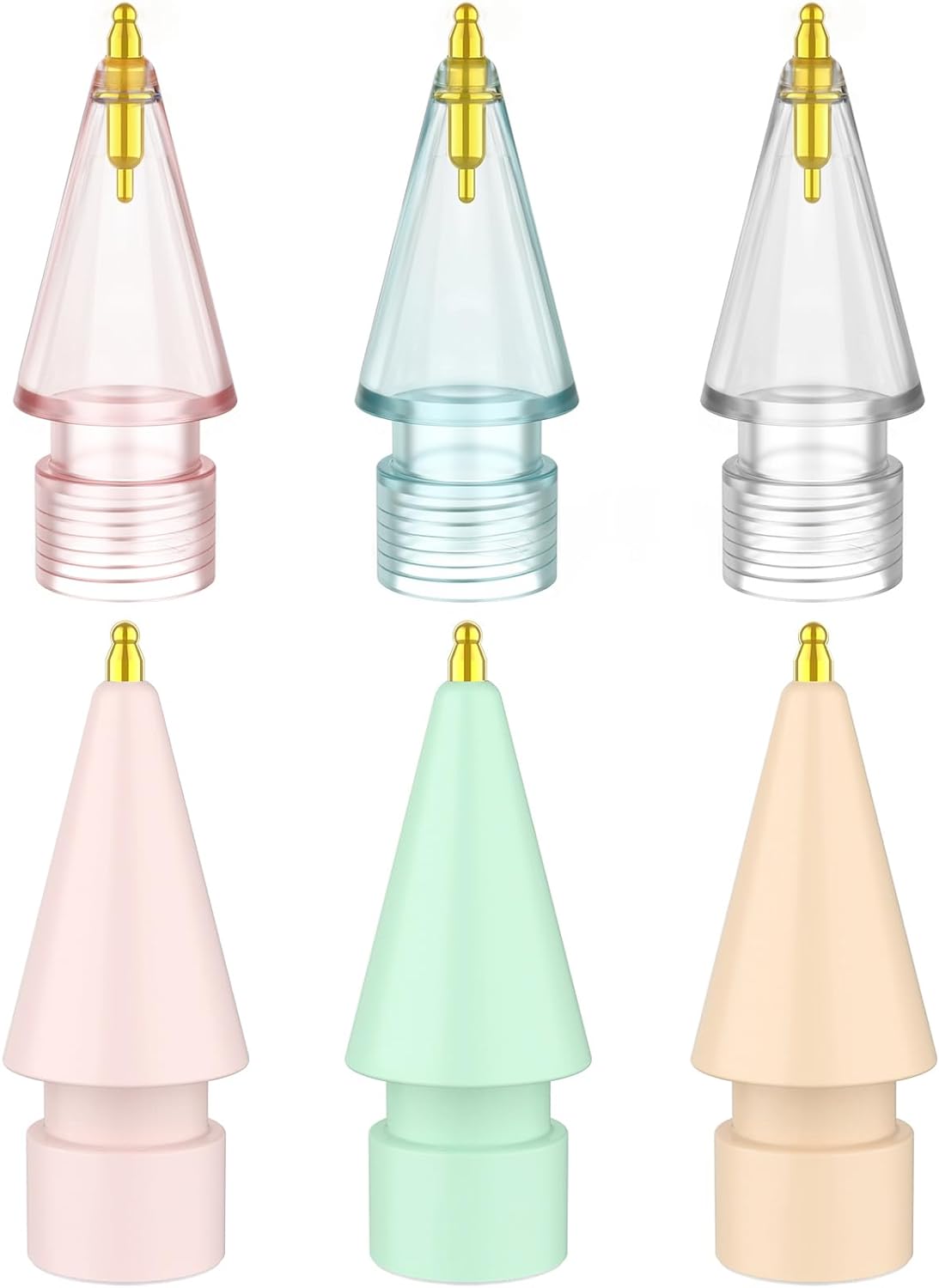 Multi-Color Fine Point Tips for Apple Pencil 2nd & 1st Gen
