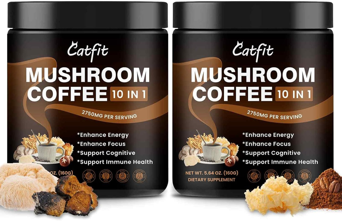 Brain-Boosting Mushroom Coffee Duo!