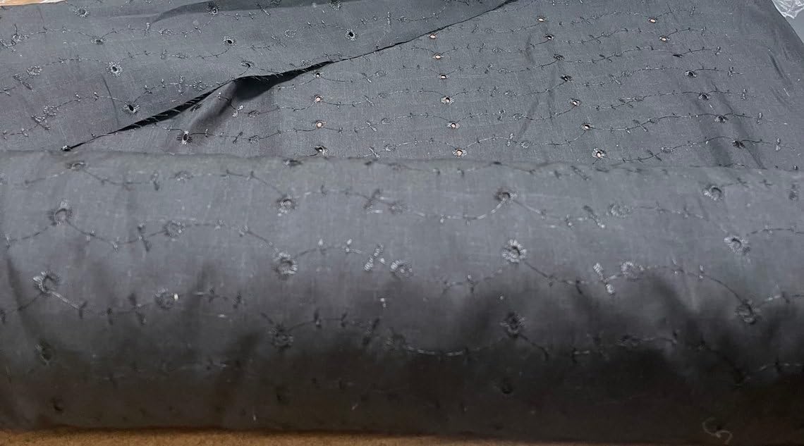 Sedona Designz 60 Wide Poly Cotton Embroidered Eyelet Fabric