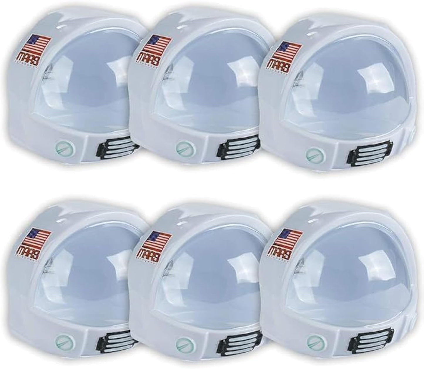 Nasa-Inspired Astronaut Helmets - 6 Pack