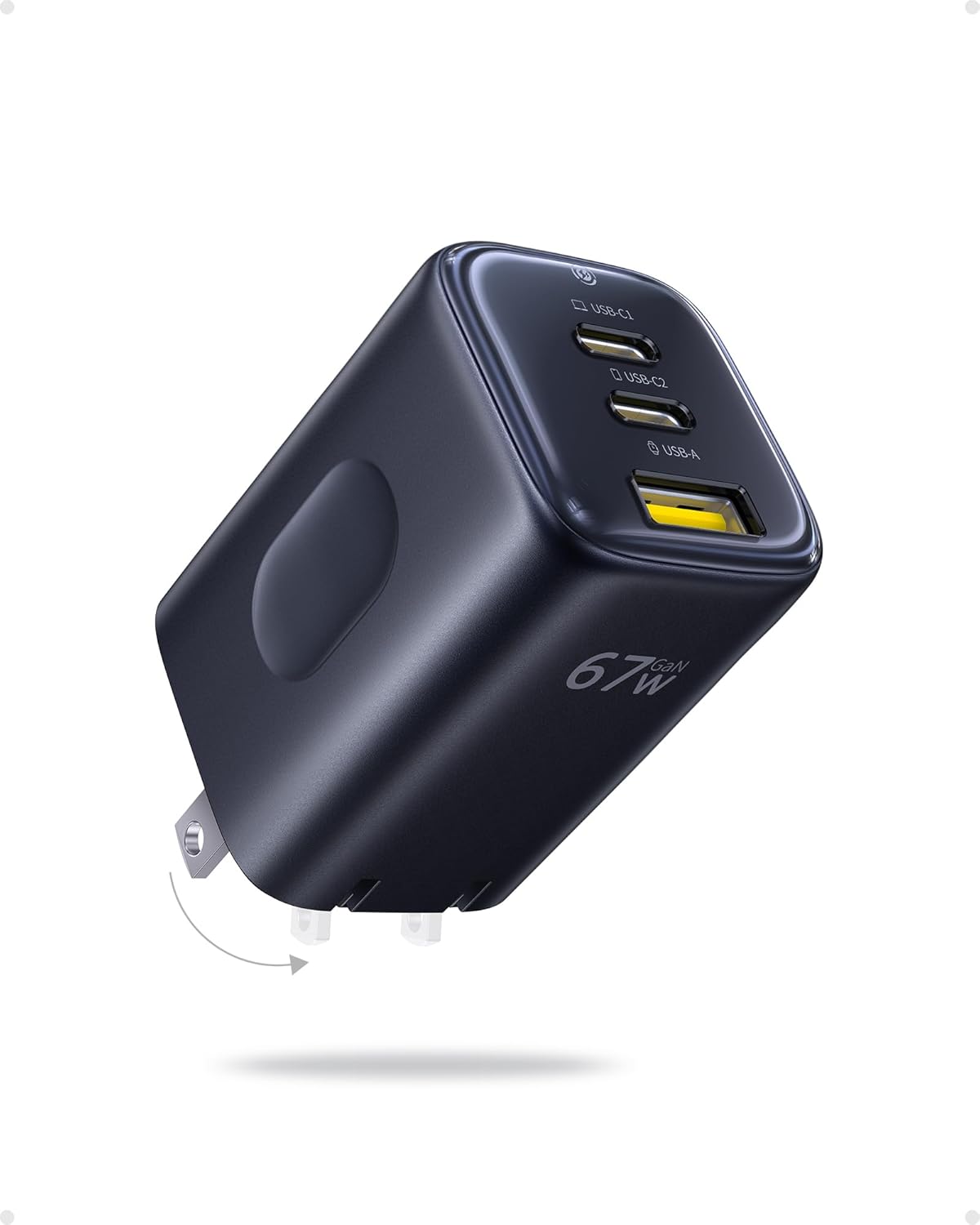 Baseus PICOGO 67W USB C Charger: Compact Fast Charging Solution