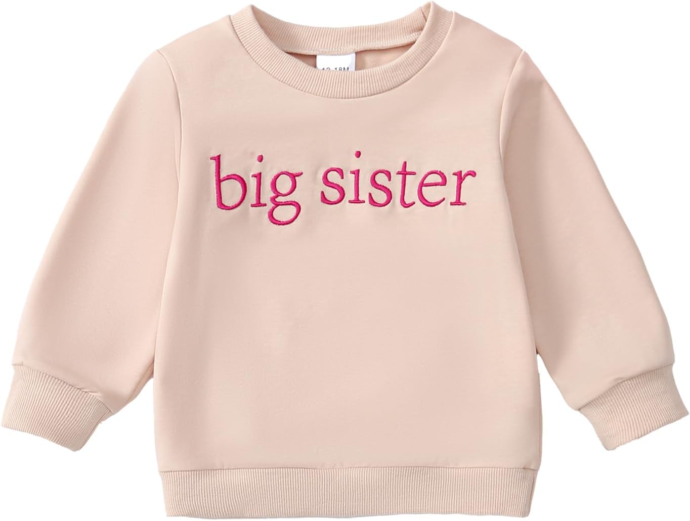 Cozy Big Sister Toddler Sweatshirt for Stylish Winter Look
